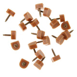 Maxbell High Heel Tips Taps Shoe Repair Replacement Dowels Stiletto Pads 12mm Thin Pin