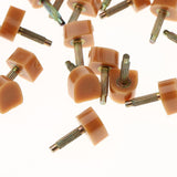 Maxbell High Heel Tips Taps Shoe Repair Replacement Dowels Stiletto Pads 9mm Thick Pin