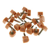Maxbell High Heel Tips Taps Shoe Repair Replacement Dowels Stiletto Pads 9mm Thick Pin
