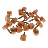 Maxbell High Heel Tips Taps Shoe Repair Replacement Dowels Stiletto Pads 9mm Thick Pin