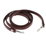 Maxbell 2pcs Adjustable Leather Shoulder Bag Strap Belt Replacements Lobster Clasp