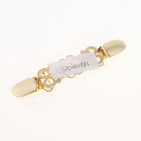 Maxbell 4x Retro Woman Shawl Cardigan Sweater Duck Mouth Clip Shirt Collar Clasp
