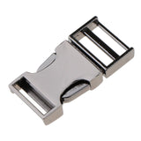 Metal Bag Webbing Belt Buckle Clip Clasp Inner diameter 19mm Gray black