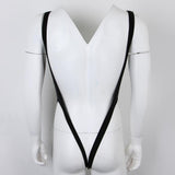 Maxbell Sexy Mens Thong Underwear Harness Stretchy Bodysuit Mankini Lingerie Black - Aladdin Shoppers