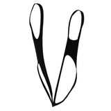 Maxbell Sexy Mens Thong Underwear Harness Stretchy Bodysuit Mankini Lingerie Black - Aladdin Shoppers