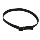 Maxbell Men's Women's No Metal Black Nylon Webbing Plastic Buckle Anti-allergic Working Sports Belt - Aladdin Shoppers