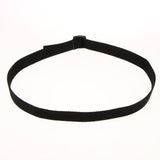 Maxbell Men's Women's No Metal Black Nylon Webbing Plastic Buckle Anti-allergic Working Sports Belt - Aladdin Shoppers