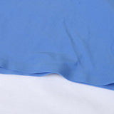 Maxbell Maxbell Mens Silk Underwear Sexy Seamless Boxer Briefs Short Leg XL Blue
