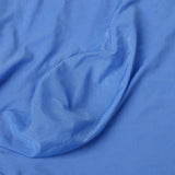 Maxbell Maxbell Mens Silk Underwear Sexy Seamless Boxer Briefs Short Leg XL Blue