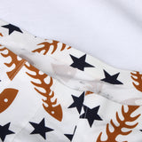 Maxbell Maxbell Sexy Men Seamless Boxer Briefs Printed Panties Underwear  M White Fishbone