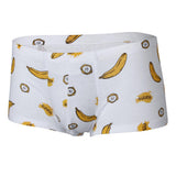 Maxbell Maxbell Sexy Men Seamless Boxer Briefs Printed Panties Underwear  2XL Banana