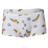 Maxbell Maxbell Sexy Men Seamless Boxer Briefs Printed Panties Underwear  2XL Banana