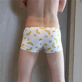Maxbell Maxbell Sexy Men Seamless Boxer Briefs Printed Panties Underwear  2XL Banana