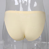 Maxbell Maxbell Sexy Men Modal Panties Seamless Low Rise Briefs Underwear L Beige