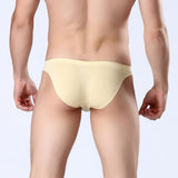 Maxbell Maxbell Sexy Men Modal Panties Seamless Low Rise Briefs Underwear L Beige