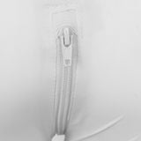 Maxbell Sexy Women Catsuit Lingerie Costume Open Crotch Zipper Shiny Bodysuit White - Aladdin Shoppers