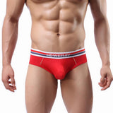 Maxbell Sexy Men Low Rise Briefs Underwear Panties Underpants Shorts XL Red - Aladdin Shoppers