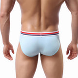 Maxbell Sexy Men Low Rise Briefs Underwear Panties Underpants Shorts XL Light Blue - Aladdin Shoppers