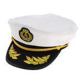 Maxbell Adult Captain Yacht Hat Cotton Sailor Hat Cosplay Party Cap Costumes 02