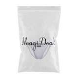 Maxbell 2 Pieces Mens Ice Silk Low Rise Briefs Underwear String Bikini Adjustable