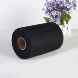 Maxbell Tulle Fabric Roll for Gift Wrapping Wedding Bow Banquet Decoration 100Yards x 6 inch Black - Aladdin Shoppers