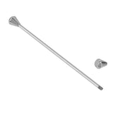 Maxbell 2pcs French Style Barbell Pin Necktie Clip Bar Wedding Party Suit Ornament