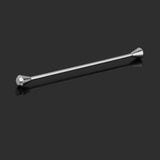Maxbell 2pcs French Style Barbell Pin Necktie Clip Bar Wedding Party Suit Ornament