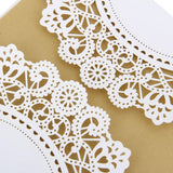 Maxbell 10 Sets Wedding Invitation Cards With Envelopes and Seals Paper White - Aladdin Shoppers