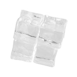 Maxbell 20pcs Fake Artificial Acrylic Ice Cubes Crystal Barwar Wedding Decor 2cm