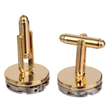 Maxbell Vintage Steampunk Watch Movement Cufflinks Wedding Groom Men's Gift - Aladdin Shoppers