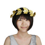 Maxbell 6 Pieces Gold Leaves Headband Fancy Dress Costume Accessories Party Headwear