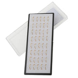 Maxbell 80 Pieces 316L Stainless Steel Nose Studs Hoops Piercing Lip Rings Jewelry