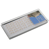 Maxbell 80 Pieces 316L Stainless Steel Nose Studs Hoops Piercing Lip Rings Jewelry