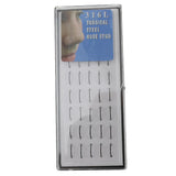 Maxbell 80 Pieces 316L Stainless Steel Nose Studs Hoops Piercing Lip Rings Jewelry