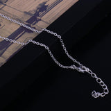 Maxbell Crystal Ice Figure Skate Shoe Boot Pendant Hockey Necklace Silver Tone - Aladdin Shoppers