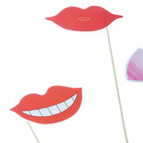 Maxbell 21pcs Stick 21st Birthday Party Glasses Photo Booth Props Lips Crown Tie - Aladdin Shoppers