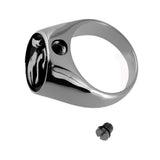Maxbell Stainless Steel Memorial Keepsake Ash Urn Holder Ring Lady Hand in Hand US 8 - Aladdin Shoppers