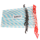 Maxbell 25Pcs 3D Moustache Summer Bar Decor Party Colorful Cocktail Drinking Straw - Aladdin Shoppers