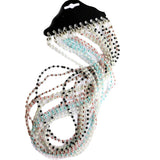 Maxbell 24x Pearl Beaded Eyeglass Cord Reading Glass Eyewear Spectacle Chain Holder