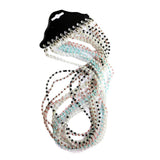 Maxbell 24x Pearl Beaded Eyeglass Cord Reading Glass Eyewear Spectacle Chain Holder