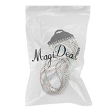 Maxbell 24x Pearl Beaded Eyeglass Cord Reading Glass Eyewear Spectacle Chain Holder