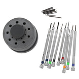 Maxbell 9Pcs Watch Flat Blade Screwdriver Screw Repair Tools Set For Watch Jewelry - Aladdin Shoppers