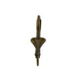Maxbell 100x Copper, Bronze Color Earring Leverback Earring Findings Coil 17x11x5mm