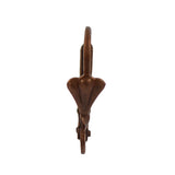 Maxbell 100x Copper, Bronze Color Earring Leverback Earring Findings Coil 17x11x5mm
