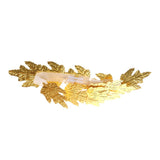 Maxbell 4 Pieces Gold Green Leaf Roman Greek Goddess Laurel Wreath Party Headband