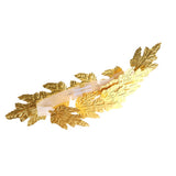 Maxbell 4 Pieces Gold Green Leaf Roman Greek Goddess Laurel Wreath Party Headband
