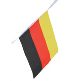 Maxbell 30Pcs 10m German Flag String Bunting Banner Garland Outdoor Garden Decor - Aladdin Shoppers