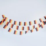 Maxbell 30Pcs 10m German Flag String Bunting Banner Garland Outdoor Garden Decor - Aladdin Shoppers