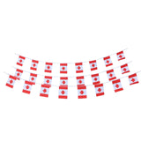 Maxbell 30Pcs 10m Canadian Flag String Bunting Banner Garland Outdoor Garden Decor - Aladdin Shoppers