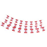 Maxbell 30Pcs 10m Canadian Flag String Bunting Banner Garland Outdoor Garden Decor - Aladdin Shoppers